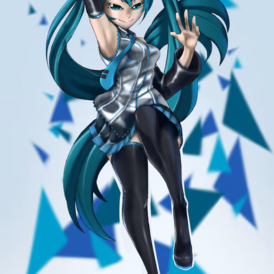 obligatory Hatsune Miku fanart